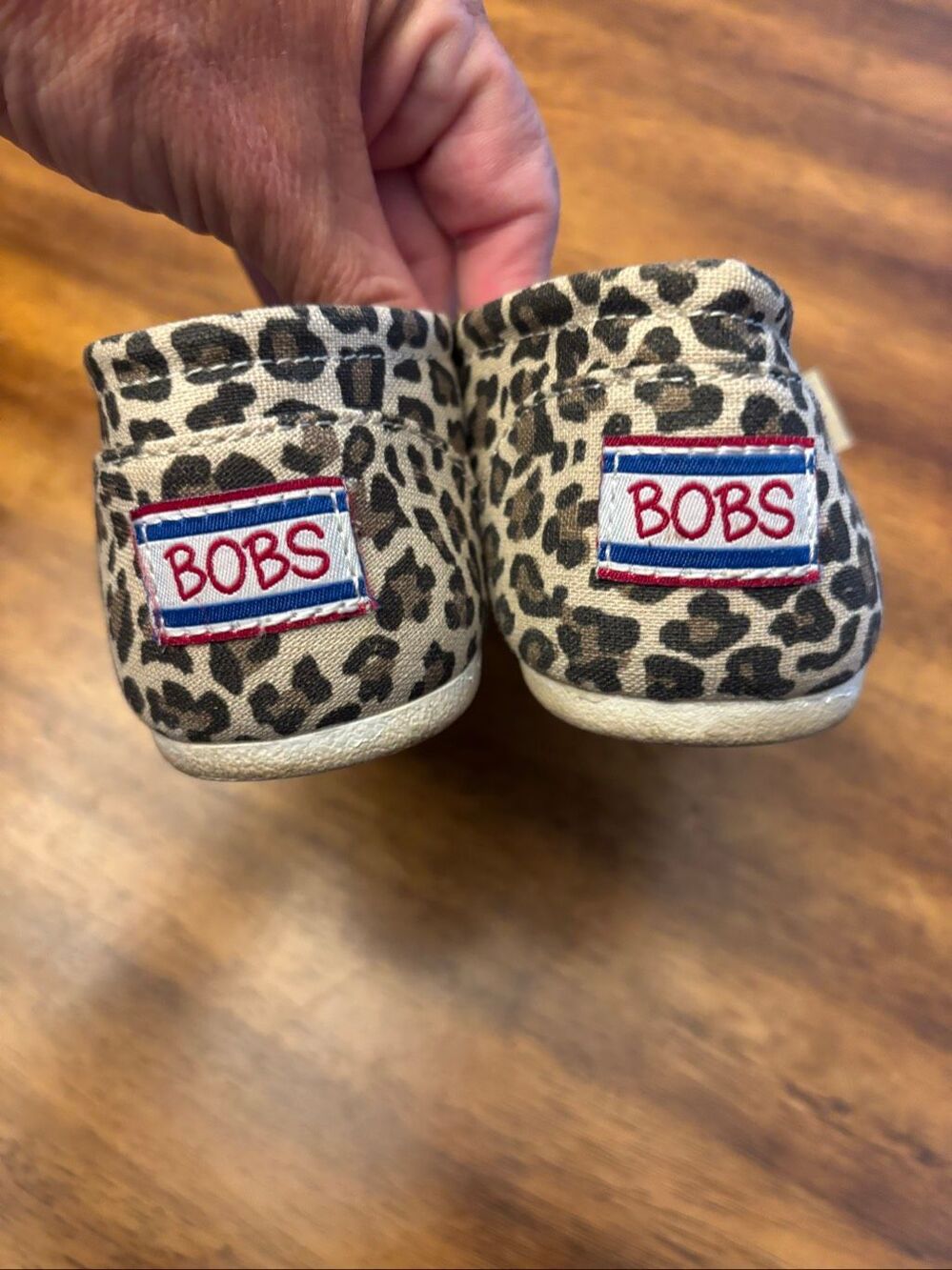 Leopard print BOBS, size 7 - Picture 3 of 5